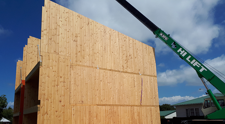 Kāinga Ora CLT panels